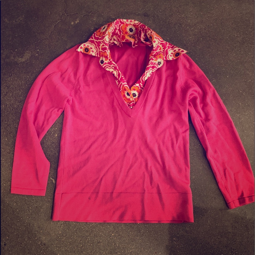 Tory Burch Pink sweater
